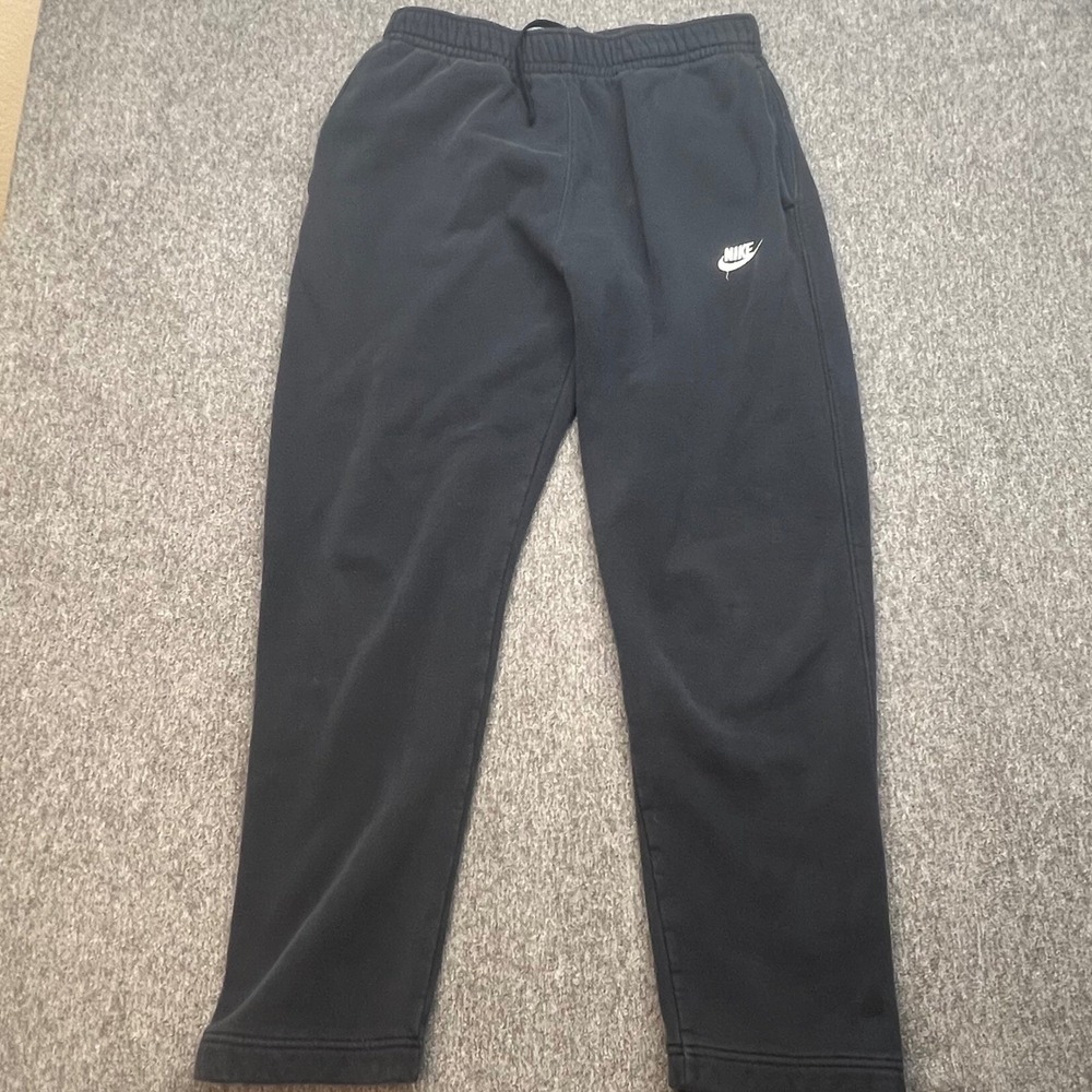 Nike Men Black‎ Jogger Sweatpants Athletic Casual Comfort Size Medium BV2707
